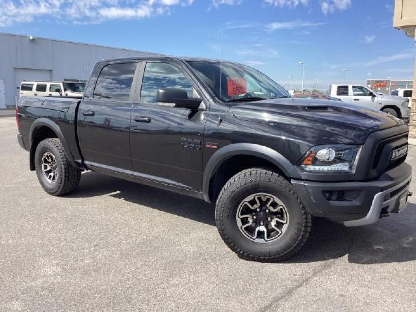 2017 Granite Crystal Metallic Clear Coat/Brilliant Blac /Black, premium cloth RAM 1500 Rebel Crew Cab SWB 4WD (1C6RR7YT5HS) with an 5.7L V8 OHV 16V engine, 8-Speed Automatic transmission, located at 1235 N Woodruff Ave., Idaho Falls, 83401, (208) 523-1053, 43.507172, -112.000488 - Photo#20