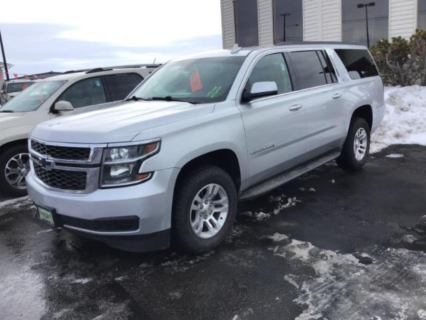 2015 SILVER /LEATHER Chevrolet Suburban LT 1500 4WD (1GNSKJKC4FR) with an 5.3L V8 OHV 16V engine, 6-Speed Automatic transmission, located at 1235 N Woodruff Ave., Idaho Falls, 83401, (208) 523-1053, 43.507172, -112.000488 - At Timberline Auto it is always easy to find a great deal on your next vehicle! Our experienced sales staff can help find the right vehicle will fit your needs. Our knowledgeable finance department has options for almost any credit score. We offer many warranty contract options to protect you new pr - Photo#0