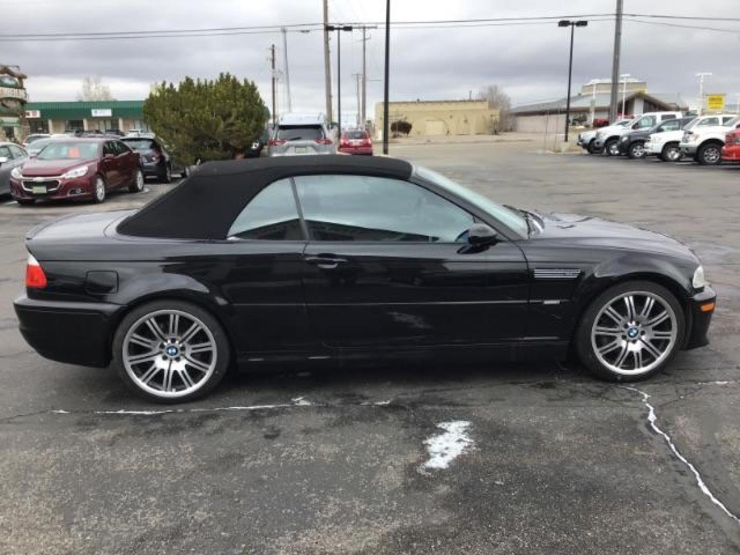 2004 Jet Black with Black Soft Top /Black Leather Interior BMW M3 Convertible (WBSBR93454P) with an 3.2L L6 DOHC 24V engine, 6-Speed Manual transmission, located at 1235 N Woodruff Ave., Idaho Falls, 83401, (208) 523-1053, 43.507172, -112.000488 - This 2004 BMW M3 convertible , has 111,000 miles. It comes with leather interior, power seats, paddle shifters, power windows and locks, and cruise control. At Timberline Auto it is always easy to find a great deal on your next vehicle! Our experienced sales staff can help find the right vehicle wil - Photo#5