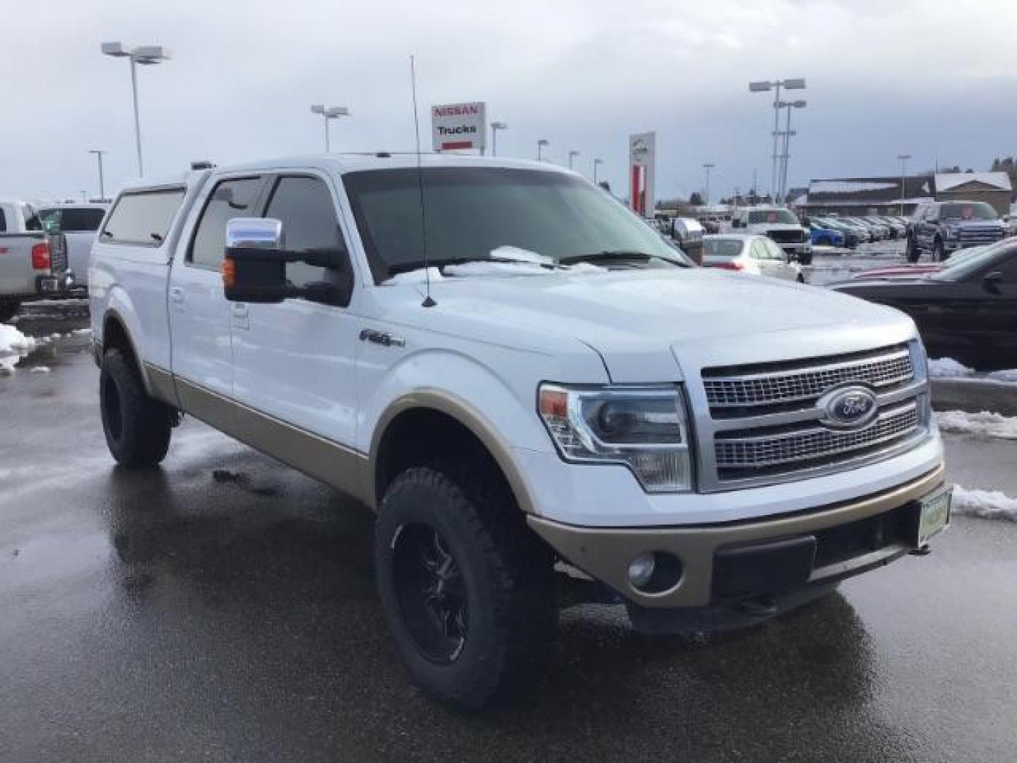 2013 WHITE /LEATHER Ford F-150 Lariat SuperCrew 6.5-ft. Bed 4WD (1FTFW1ET0DF) with an 3.5L V6 TURBO engine, AUTOMATIC transmission, located at 1235 N Woodruff Ave., Idaho Falls, 83401, (208) 523-1053, 43.507172, -112.000488 - This 2013 Ford F150 Lariat 4x4, has the 3.5L eco boost motor. It has 144,000 miles. Comes with leather interior, heated and cooled seats, keyless remote, blue tooth audio, Sony speakers, and Navigation At Timberline Auto it is always easy to find a great deal on your next vehicle! Our experienced sa - Photo#6