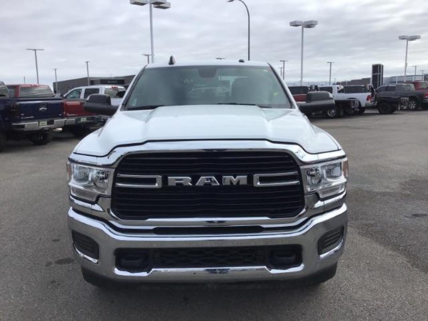 2021 Bright White Clear Coat /Black/Diesel Gray RAM 2500 Tradesman Crew Cab LWB 4WD (3C6UR5JL7MG) with an 6.7L L6 OHV 24V TURBO DIESEL engine, 6-Speed Automatic transmission, located at 1235 N Woodruff Ave., Idaho Falls, 83401, (208) 523-1053, 43.507172, -112.000488 - This 2021 Ram 2500 Bighorn 4x4, has the 6.7L diesel motor. It has 40,000 miles. It comes with cloth interior, integrated brake control, power windows and locks. At Timberline Auto it is always easy to find a great deal on your next vehicle! Our experienced sales staff can help find the right vehicle - Photo#7