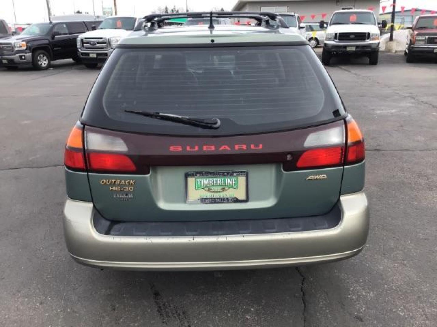 2003 Timberline Green Pearl/Titanium Pearl Subaru Outback H6-3.0 L.L. Bean Edition Wagon (4S3BH806X37) with an 3.0L H6 DOHC 24V engine, 4-Speed Automatic transmission, located at 1235 N Woodruff Ave., Idaho Falls, 83401, (208) 523-1053, 43.507172, -112.000488 - This 2003 Subaru Outback AWD, has 262,000 miles. Comes with leather interior, heated seats, sunroof, cruise control, and power windows and locks. At Timberline Auto it is always easy to find a great deal on your next vehicle! Our experienced sales staff can help find the right vehicle will fit your - Photo#3