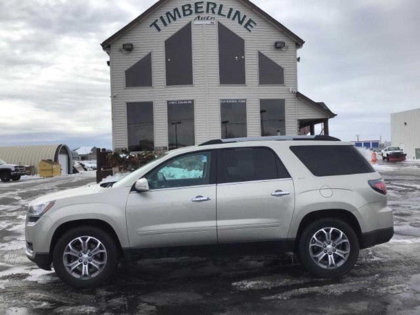 2015 GMC Acadia SLT-1 AWD (1GKKVRKD5FJ) with an 3.6L V6 DOHC 24V engine, 6-Speed Automatic transmission, located at 1235 N Woodruff Ave., Idaho Falls, 83401, (208) 523-1053, 43.507172, -112.000488 - This 2015 GMC Acadia SLT AWD, has 162,000 miles. Comes with leather interior, heated seats, power seats, blue tooth audio, and back up camera. At Timberline Auto it is always easy to find a great deal on your next vehicle! Our experienced sales staff can help find the right vehicle will fit your nee - Photo#1