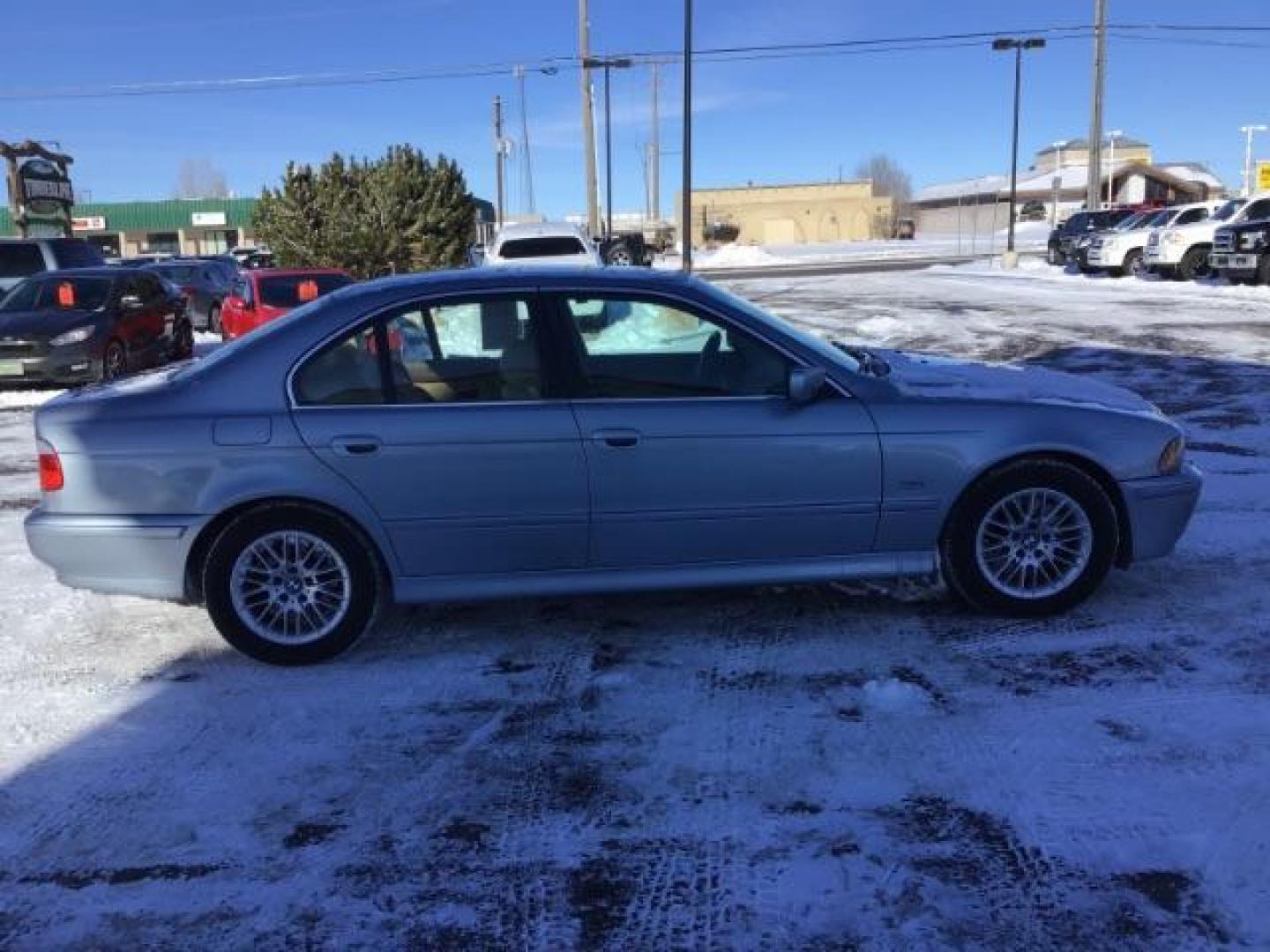 2002 Titanium Silver Metallic /Black Leather Interior BMW 5-Series 530i (WBADT63452C) with an 3.0L L6 DOHC 24V engine, 5-Speed Automatic transmission, located at 1235 N Woodruff Ave., Idaho Falls, 83401, (208) 523-1053, 43.507172, -112.000488 - This 2002 BMW 530i , has a 3.0L V6 motor. It has 121,000 miles. It comes with leather interior, heated seats, power seats, power locks and windows, and sunroof. At Timberline Auto it is always easy to find a great deal on your next vehicle! Our experienced sales staff can help find the right vehicle - Photo#5