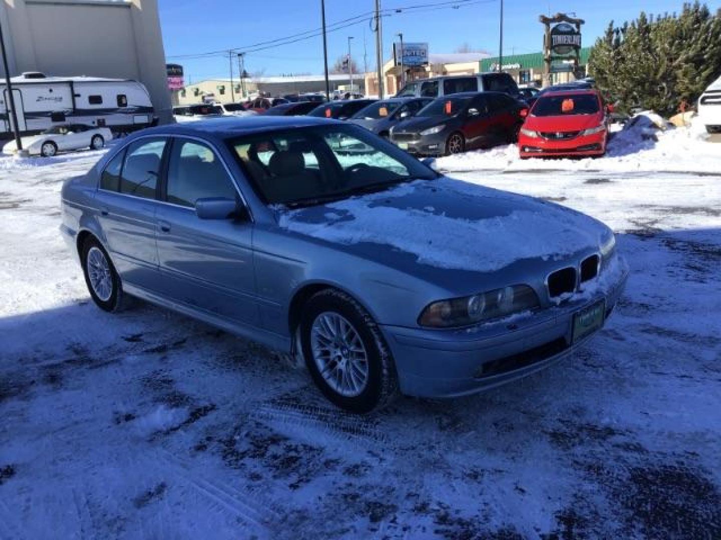 2002 Titanium Silver Metallic /Black Leather Interior BMW 5-Series 530i (WBADT63452C) with an 3.0L L6 DOHC 24V engine, 5-Speed Automatic transmission, located at 1235 N Woodruff Ave., Idaho Falls, 83401, (208) 523-1053, 43.507172, -112.000488 - This 2002 BMW 530i , has a 3.0L V6 motor. It has 121,000 miles. It comes with leather interior, heated seats, power seats, power locks and windows, and sunroof. At Timberline Auto it is always easy to find a great deal on your next vehicle! Our experienced sales staff can help find the right vehicle - Photo#6