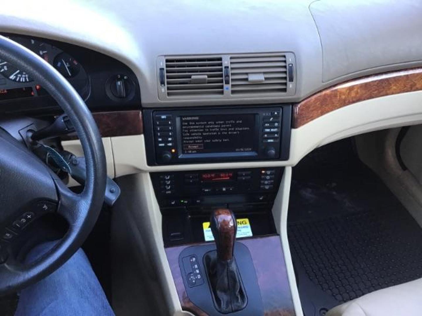 2002 Titanium Silver Metallic /Black Leather Interior BMW 5-Series 530i (WBADT63452C) with an 3.0L L6 DOHC 24V engine, 5-Speed Automatic transmission, located at 1235 N Woodruff Ave., Idaho Falls, 83401, (208) 523-1053, 43.507172, -112.000488 - This 2002 BMW 530i , has a 3.0L V6 motor. It has 121,000 miles. It comes with leather interior, heated seats, power seats, power locks and windows, and sunroof. At Timberline Auto it is always easy to find a great deal on your next vehicle! Our experienced sales staff can help find the right vehicle - Photo#8