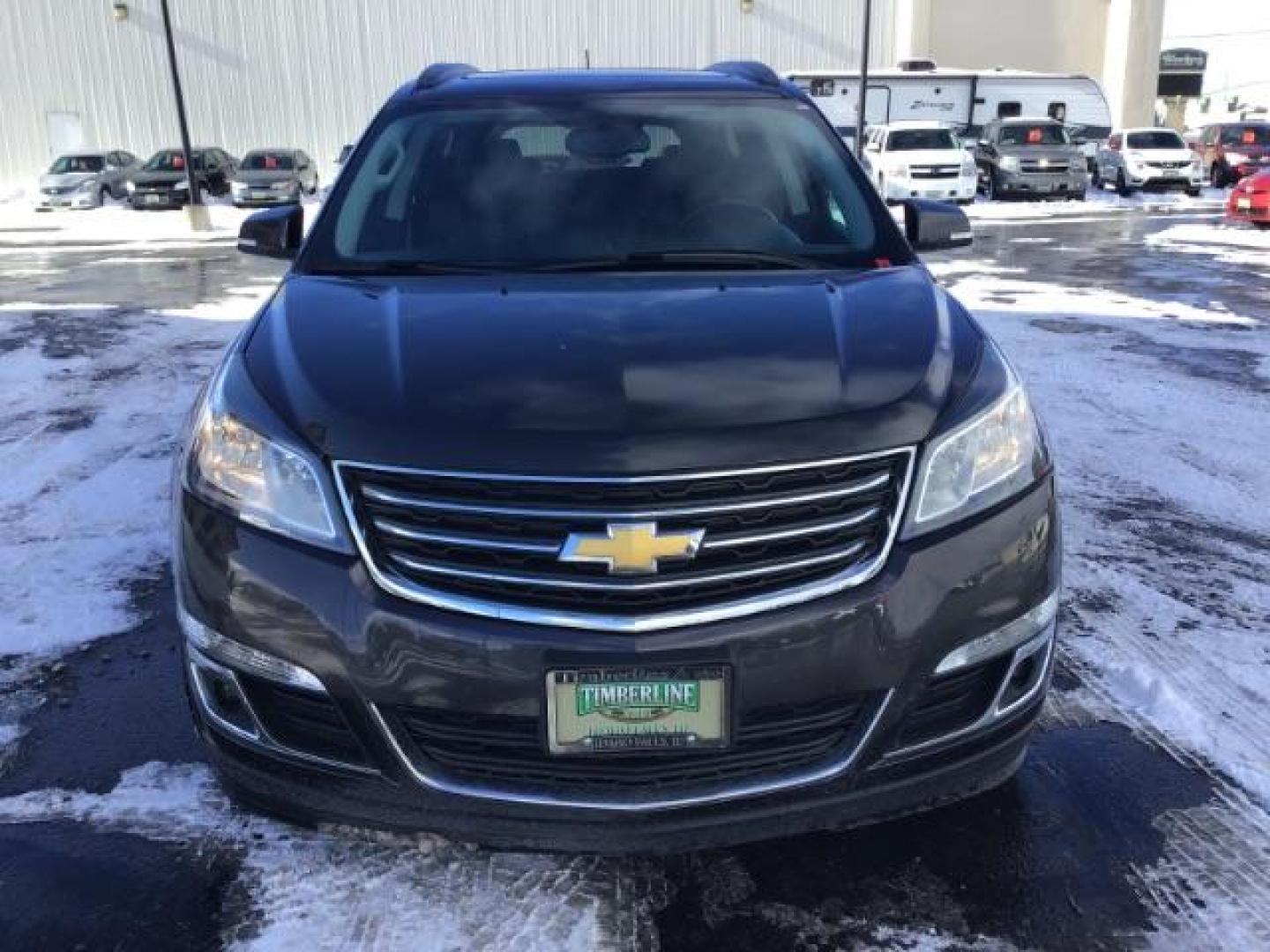 2015 GRAY /Ebony Chevrolet Traverse 2LT AWD (1GNKVHKD4FJ) with an 3.6L V6 DOHC 24V engine, 6-Speed Automatic transmission, located at 1235 N Woodruff Ave., Idaho Falls, 83401, (208) 523-1053, 43.507172, -112.000488 - This 2015 Chevrolet Traverse 2LT AWD, has 70,000 miles. Comes with leather interior, heated seats, back up camera, 3rd row seating, and touch screen stereo. At Timberline Auto it is always easy to find a great deal on your next vehicle! Our experienced sales staff can help find the right vehicle wil - Photo#7