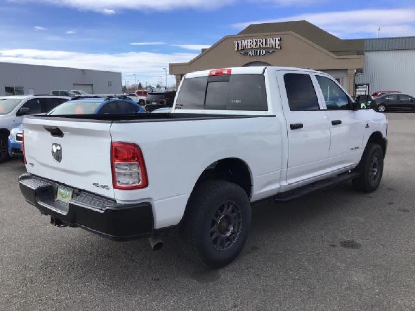 2019 Bright White Clear Coat /Black/Diesel Gray, vinyl RAM 2500 Tradesman Crew Cab SWB 4WD (3C6UR5CL4KG) with an 6.7L L6 OHV 24V TURBO DIESEL engine, 6-Speed Automatic transmission, located at 1235 N Woodruff Ave., Idaho Falls, 83401, (208) 523-1053, 43.507172, -112.000488 - This 2019 Ram 2500 Tradesman 4x4, has the 6.7L cummins motor. It has 75,000 miles. It comes with cloth interior, integrated brake control, touch screen stereo, blue tooth audio, cruise control, and power windows. At Timberline Auto it is always easy to find a great deal on your next vehicle! Our e - Photo#4