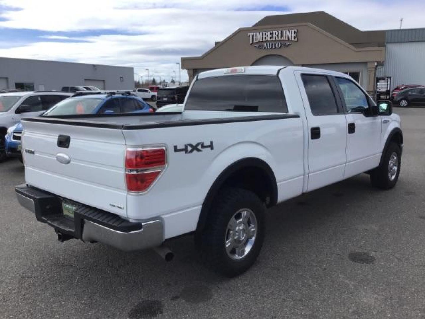 2011 Oxford White /Steel Gray Cloth Interior Ford F-150 XLT SuperCrew 6.5-ft. Bed 4WD (1FTFW1EF6BF) with an 5.0L V8 engine, 6-Speed Automatic transmission, located at 1235 N Woodruff Ave., Idaho Falls, 83401, (208) 523-1053, 43.507172, -112.000488 - This 2011 Ford F150 XLT 4x4, has the 5.0 motor. It has 98,000 miles. Comes with cloth seats, keyless entry, power locks and windows, and cruise control. At Timberline Auto it is always easy to find a great deal on your next vehicle! Our experienced sales staff can help find the right vehicle that wi - Photo#4