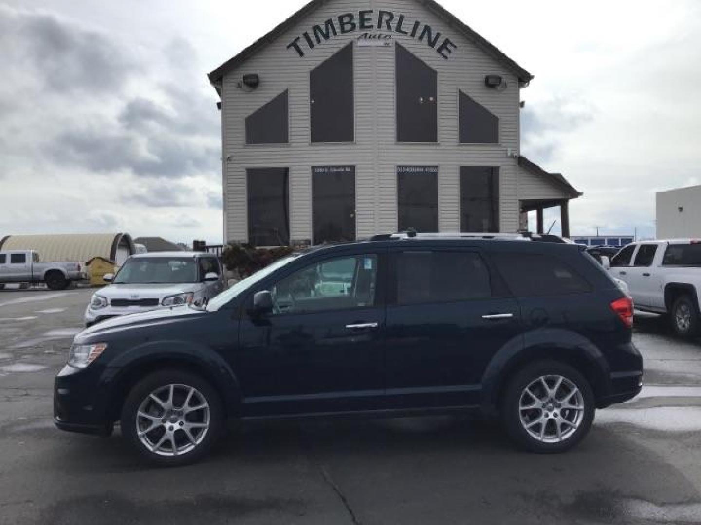 2014 Dodge Journey R/T AWD (3C4PDDFG3ET) with an 3.6L V6 DOHC 24V engine, 6-Speed Automatic transmission, located at 1235 N Woodruff Ave., Idaho Falls, 83401, (208) 523-1053, 43.507172, -112.000488 - This 2014 Dodge Journey R/T AWD, has 98,000 miles. Comes with leather interior, power seats, heated seats, touch screen stereo, blue tooth audio, and cruise control. At Timberline Auto it is always easy to find a great deal on your next vehicle! Our experienced sales staff can help find the right ve - Photo#1