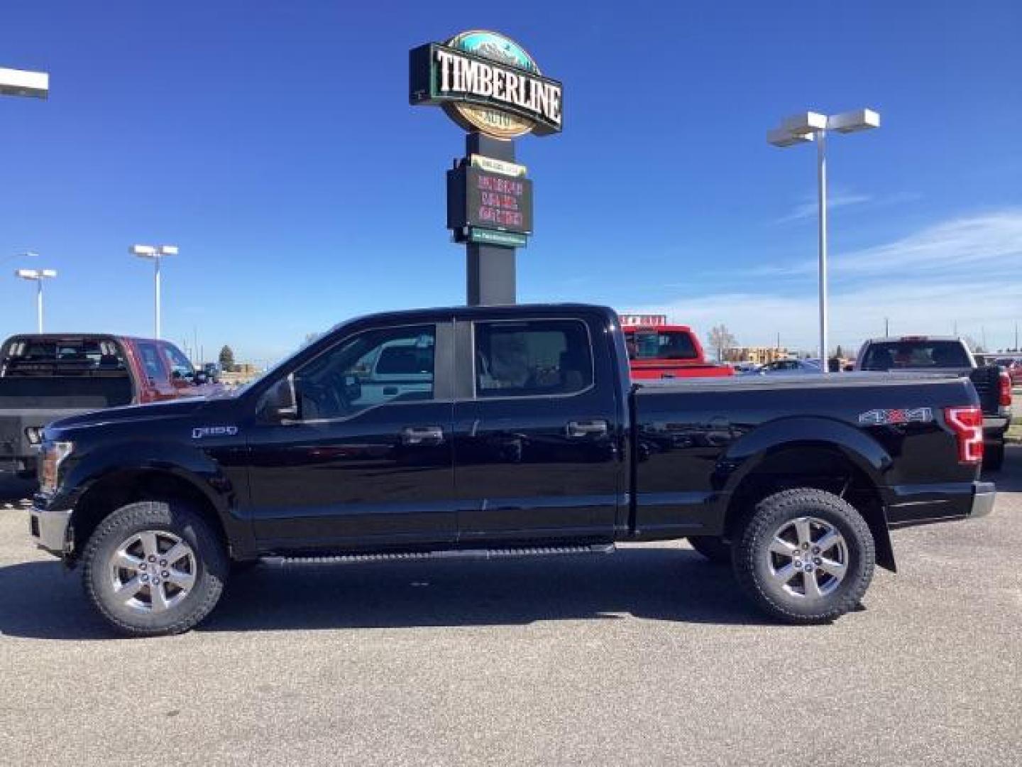 2018 Shadow Black /Medium Earth Gray, vinyl Ford F-150 XLT SuperCrew 6.5-ft. Bed 4WD (1FTFW1EG1JK) with an 3.5 V6 engine, 6-Speed Automatic transmission, located at 1235 N Woodruff Ave., Idaho Falls, 83401, (208) 523-1053, 43.507172, -112.000488 - At Timberline Auto it is always easy to find a great deal on your next vehicle! Our experienced sales staff can help find the right vehicle that will fit your needs. Our knowledgeable finance department has options for almost any credit score. We offer many warranty contract options to protect your - Photo#1