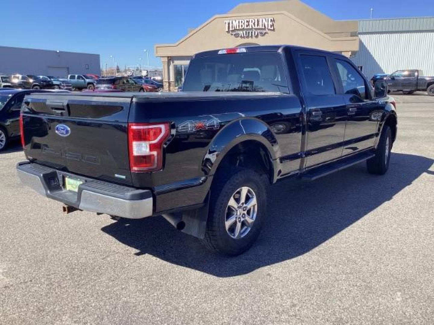 2018 Shadow Black /Medium Earth Gray, vinyl Ford F-150 XLT SuperCrew 6.5-ft. Bed 4WD (1FTFW1EG1JK) with an 3.5 V6 engine, 6-Speed Automatic transmission, located at 1235 N Woodruff Ave., Idaho Falls, 83401, (208) 523-1053, 43.507172, -112.000488 - At Timberline Auto it is always easy to find a great deal on your next vehicle! Our experienced sales staff can help find the right vehicle that will fit your needs. Our knowledgeable finance department has options for almost any credit score. We offer many warranty contract options to protect your - Photo#4