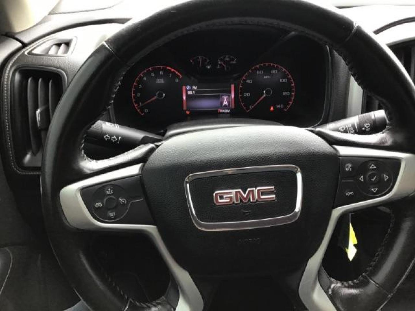 2015 Summit White /Jet Black GMC Canyon SLE Crew Cab 4WD Short Box (1GTG6BE38F1) with an 3.6L V6 DOHC 24V engine, 6-Speed Automatic transmission, located at 1235 N Woodruff Ave., Idaho Falls, 83401, (208) 523-1053, 43.507172, -112.000488 - This 2015 GMC Canyon SLE 4x4, has the 3.6L motor. It has 130,000 miles. Comes with cloth interior, blue tooth audio, back up camera, cruise control, power windows and locks. At Timberline Auto it is always easy to find a great deal on your next vehicle! Our experienced sales staff can help find the - Photo#13