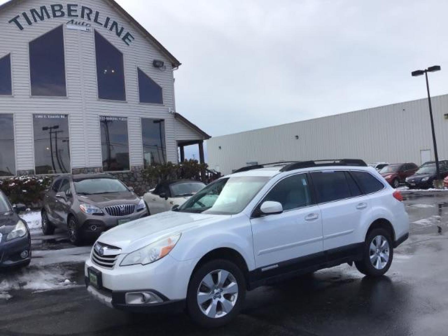 2012 Satin White Pearl Subaru Outback 3.6R Limited (4S4BRDLC6C2) with an 3.6L H6 DOHC 24V engine, 5-Speed Automatic transmission, located at 1235 N Woodruff Ave., Idaho Falls, 83401, (208) 523-1053, 43.507172, -112.000488 - This 2012 Subaru Outback, has 147,000 miles. Comes with leather interior, heated seats, cruise control, back up camera, and is an AWD. At Timberline Auto it is always easy to find a great deal on your next vehicle! Our experienced sales staff can help find the right vehicle will fit your needs. Our - Photo#0