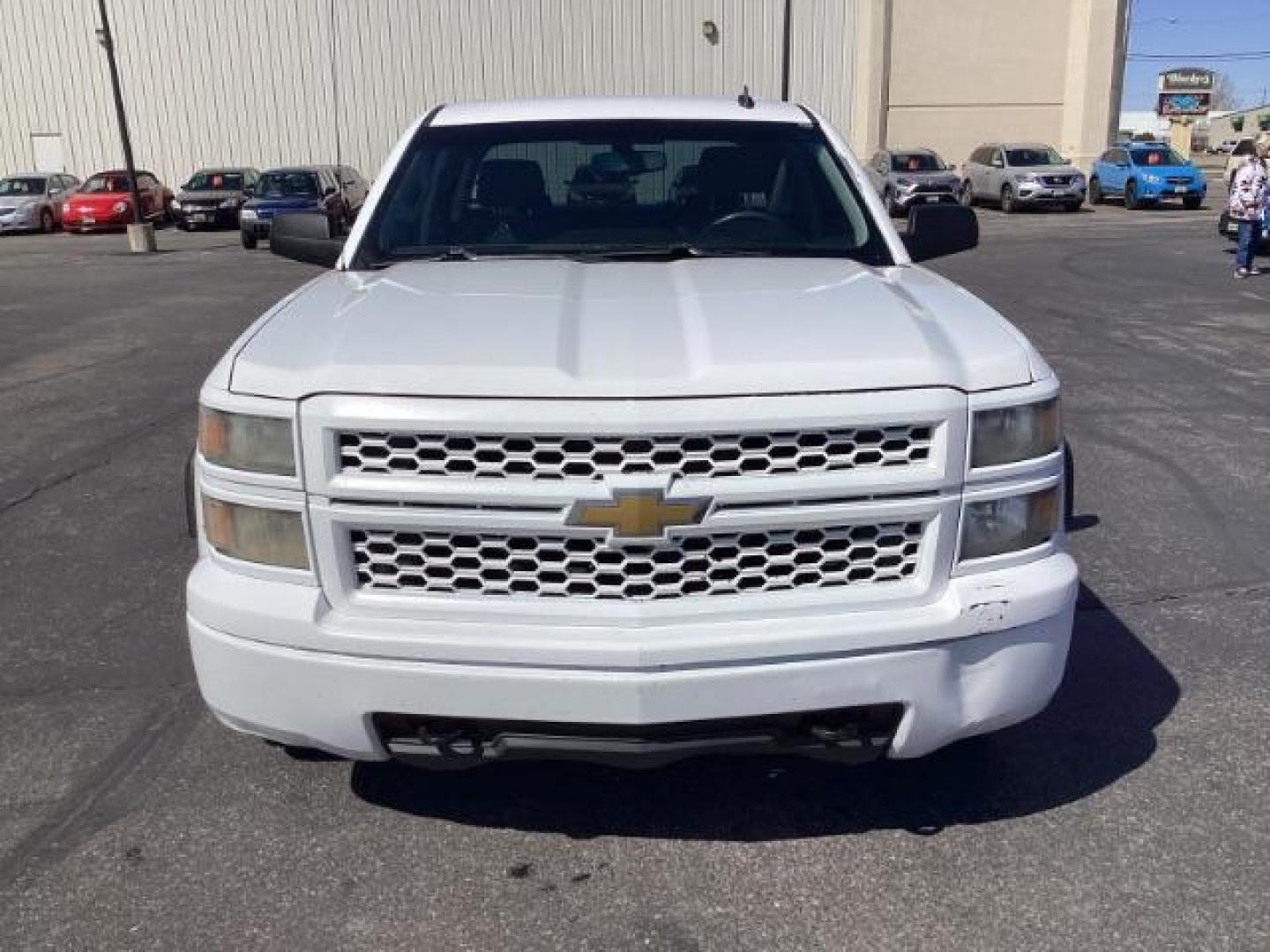 2014 Summit White /Jet Black/Dark Ash Chevrolet Silverado 1500 Work Truck 1WT Crew Cab Long Box 4WD (3GCUKPEC9EG) with an 5.3L V8 OHV 16V engine, 6-Speed Automatic transmission, located at 1235 N Woodruff Ave., Idaho Falls, 83401, (208) 523-1053, 43.507172, -112.000488 - The 2014 Chevrolet Silverado 1500 1WT (Work Truck) is a trim level designed with utility and functionality in mind. Here are some of its key features: Engine: The Silverado 1500 1WT typically comes with a 4.3-liter V6 engine, producing around 285 horsepower and 305 lb-ft of torque. Optionally, it m - Photo#7