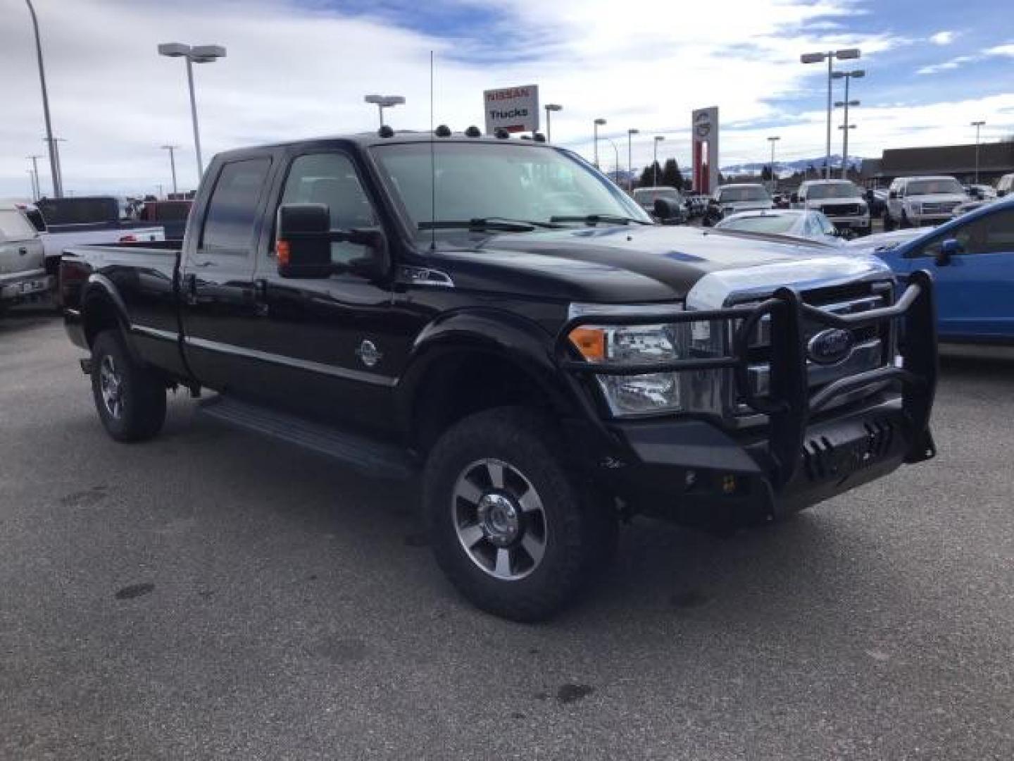 2014 BLACK /BLACK Ford F-250 SD Lariat Crew Cab Long Bed 4WD (1FT7W2BT5EE) with an 6.7L V8 OHV 16V DIESEL engine, 6-Speed Automatic transmission, located at 1235 N Woodruff Ave., Idaho Falls, 83401, (208) 523-1053, 43.507172, -112.000488 - This 2014 Ford F250 Lariat 4x4, has the 6.7 powerstroke motor. It has 98,000 miles. Comes with leather interior, heated and cooled seats, blue tooth audio, back up camera, cruise control, touch screen stereo, and turn over ball. At Timberline Auto it is always easy to find a great deal on your next - Photo#6