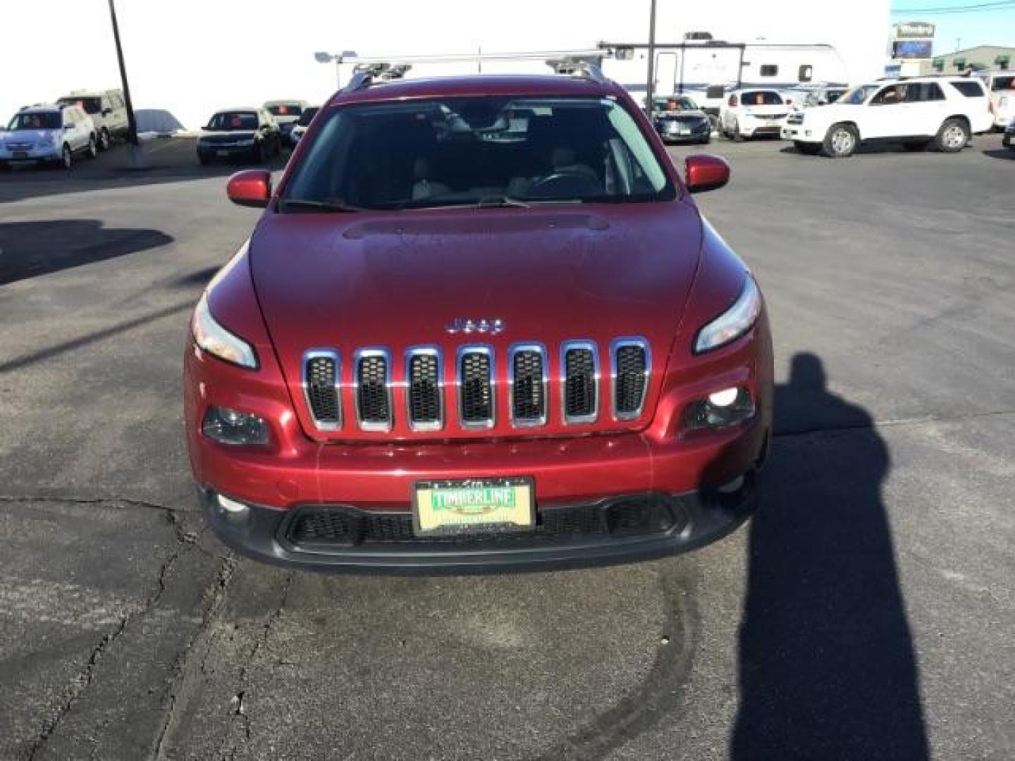 2014 Dp Cherry Red Crystal PC /Black/Iceland Gray Jeep Cherokee Latitude 4WD (1C4PJMCS3EW) with an 3.2L V6 DOHC 24V engine, 9-Speed Automatic transmission, located at 1235 N Woodruff Ave., Idaho Falls, 83401, (208) 523-1053, 43.507172, -112.000488 - This 2014 Jeep Cherokee Latitude 4x4, has the 3.2L V6 motor. It has 79,000 miles. It comes with cloth seats, cruise control, power windows and locks ,and blue tooth audio At Timberline Auto it is always easy to find a great deal on your next vehicle! Our experienced sales staff can help find the ri - Photo#7