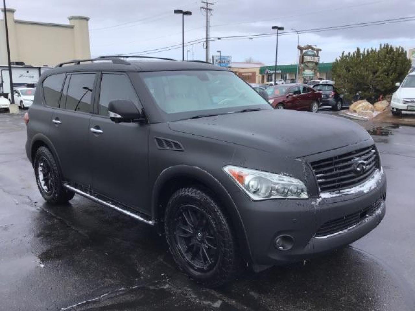 2011 Black Obsidian /Wheat Leather Interior Infiniti QX56 LEATHER (JN8AZ2NF7B9) with an 5.6L V8 DOHC 32V engine, 5-Speed Automatic transmission, located at 1235 N Woodruff Ave., Idaho Falls, 83401, (208) 523-1053, 43.507172, -112.000488 - This 2011 Infiniti QX56, has 122,000 miles. Comes with leather interior, heated front and rear seats, back up camera, navigation, sunroof, cruise control, and power seats. At Timberline Auto it is always easy to find a great deal on your next vehicle! Our experienced sales staff can help find the ri - Photo#6