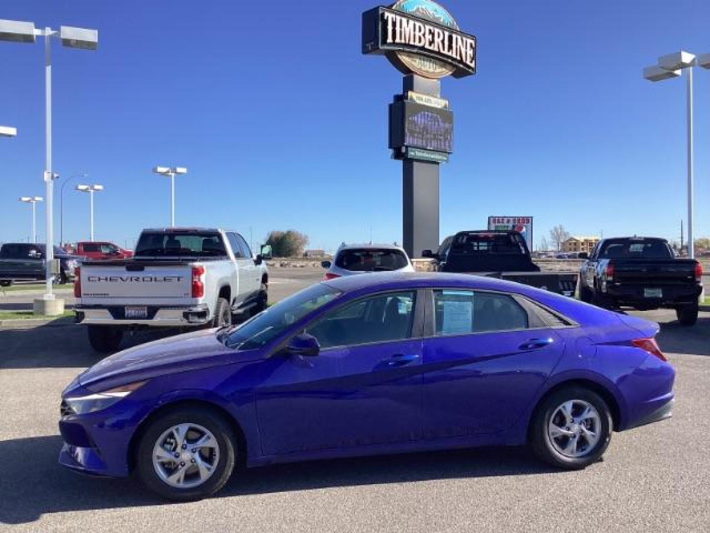 2023 Intense Blue /Black Hyundai Elantra SE (5NPLL4AG9PH) with an 2.0L L4 DOHC 16V engine, 6-Speed Automatic transmission, located at 1235 N Woodruff Ave., Idaho Falls, 83401, (208) 523-1053, 43.507172, -112.000488 - Photo#1