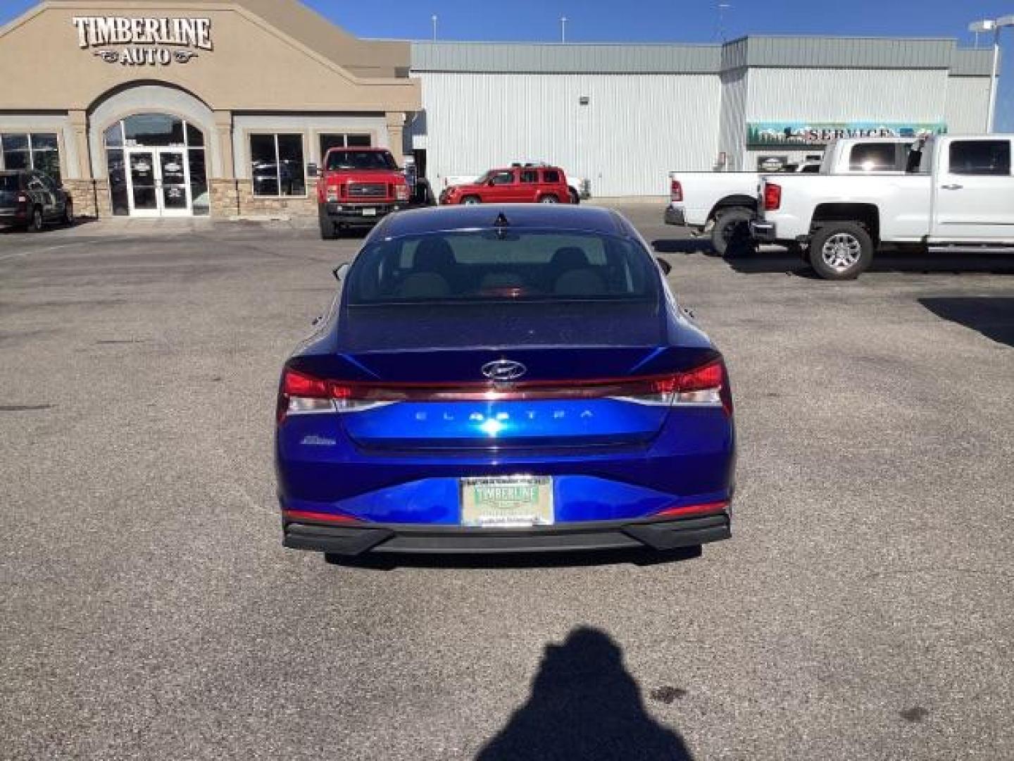 2023 Intense Blue /Black Hyundai Elantra SE (5NPLL4AG9PH) with an 2.0L L4 DOHC 16V engine, 6-Speed Automatic transmission, located at 1235 N Woodruff Ave., Idaho Falls, 83401, (208) 523-1053, 43.507172, -112.000488 - Photo#3