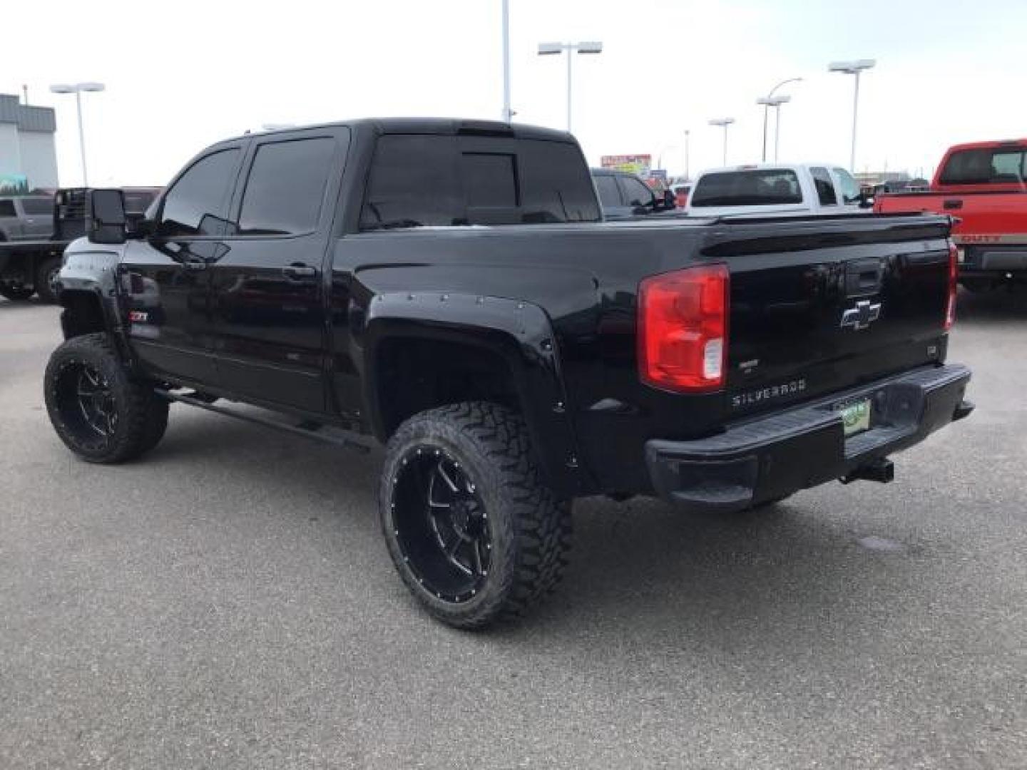 2017 Black /Jet Black, leather Chevrolet Silverado 1500 LTZ Crew Cab 4WD (3GCUKSEJ5HG) with an 6.2L V8 OHV 16V engine, 6-Speed Automatic transmission, located at 1235 N Woodruff Ave., Idaho Falls, 83401, (208) 523-1053, 43.507172, -112.000488 - This 2017 Chevrolet 1500 LTZ Z71 4x4, it has the 6.2L motor. It has 134,000 miles. Comes with leather interior, heated and cooled seats, blue tooth audio, back up camera, spray in bed liner, sunroof, and cruise control. At Timberline Auto it is always easy to find a great deal on your next vehicle! - Photo#2