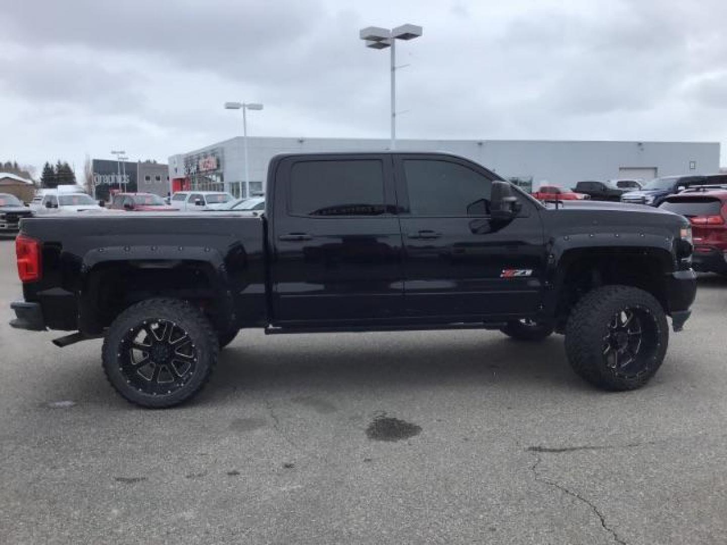 2017 Black /Jet Black, leather Chevrolet Silverado 1500 LTZ Crew Cab 4WD (3GCUKSEJ5HG) with an 6.2L V8 OHV 16V engine, 6-Speed Automatic transmission, located at 1235 N Woodruff Ave., Idaho Falls, 83401, (208) 523-1053, 43.507172, -112.000488 - This 2017 Chevrolet 1500 LTZ Z71 4x4, it has the 6.2L motor. It has 134,000 miles. Comes with leather interior, heated and cooled seats, blue tooth audio, back up camera, spray in bed liner, sunroof, and cruise control. At Timberline Auto it is always easy to find a great deal on your next vehicle! - Photo#5