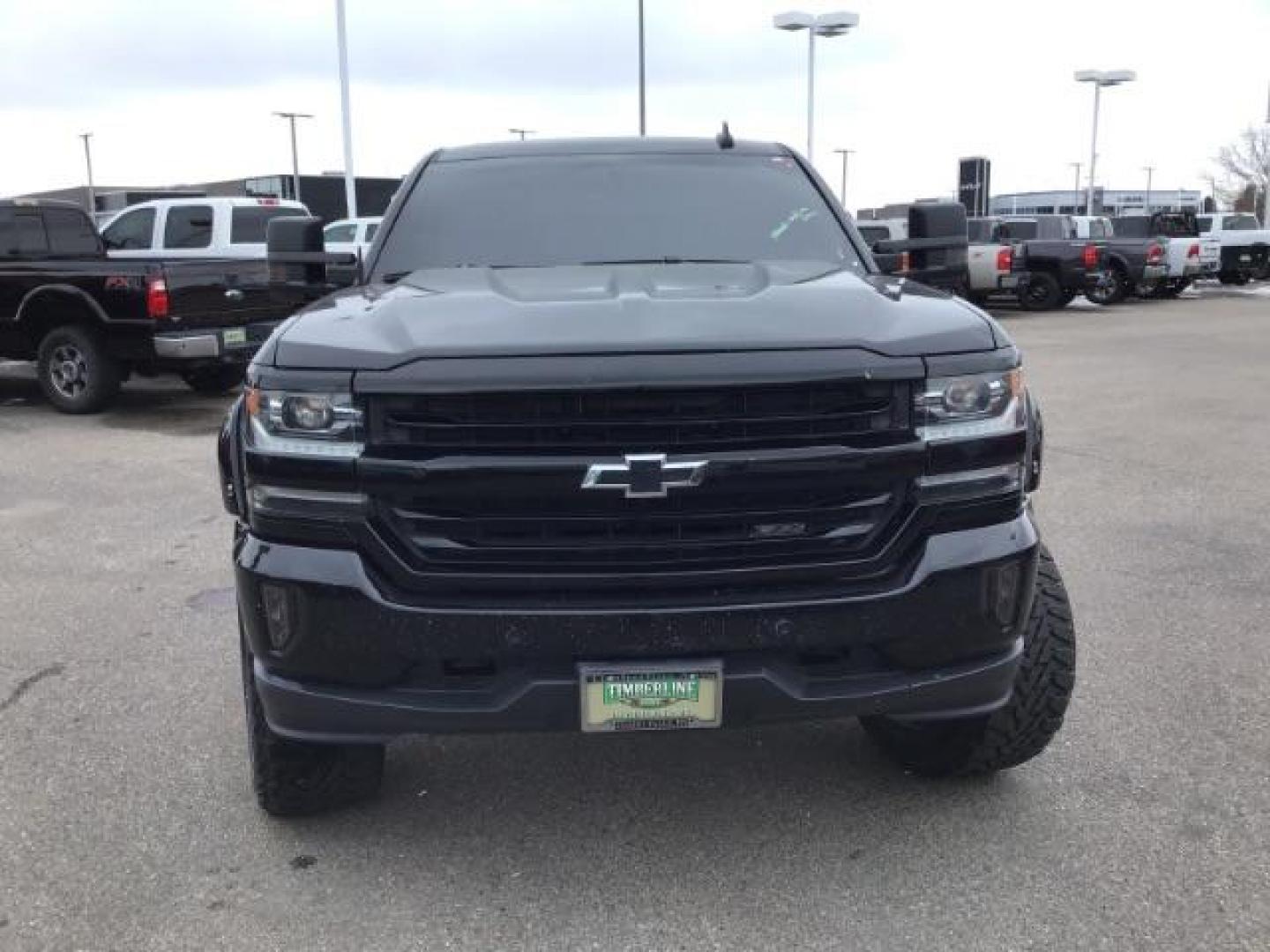 2017 Black /Jet Black, leather Chevrolet Silverado 1500 LTZ Crew Cab 4WD (3GCUKSEJ5HG) with an 6.2L V8 OHV 16V engine, 6-Speed Automatic transmission, located at 1235 N Woodruff Ave., Idaho Falls, 83401, (208) 523-1053, 43.507172, -112.000488 - This 2017 Chevrolet 1500 LTZ Z71 4x4, it has the 6.2L motor. It has 134,000 miles. Comes with leather interior, heated and cooled seats, blue tooth audio, back up camera, spray in bed liner, sunroof, and cruise control. At Timberline Auto it is always easy to find a great deal on your next vehicle! - Photo#7