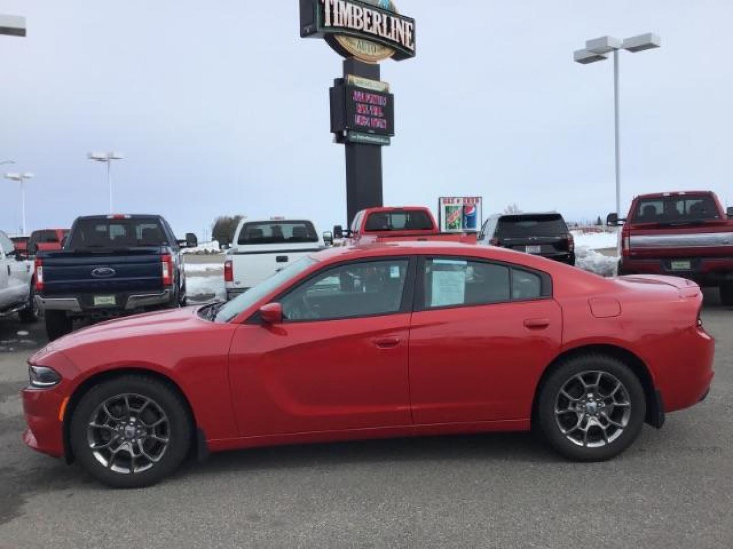 2017 Redline Red Tri-Coat Pearl /Black, cloth Dodge Charger SXT AWD (2C3CDXJG8HH) with an 3.6L V6 DOHC 24V engine, 8-Speed Automatic transmission, located at 1235 N Woodruff Ave., Idaho Falls, 83401, (208) 523-1053, 43.507172, -112.000488 - This 2017 Dodge Charger SXT Rallye, has the V6 motor. It has 74,000 miles. Comes with leather interior, heated and cooled seats, dual power seats, keyless remote, back up camera, and blue tooth audio. At Timberline Auto it is always easy to find a great deal on your next vehicle! Our experienced sal - Photo#1