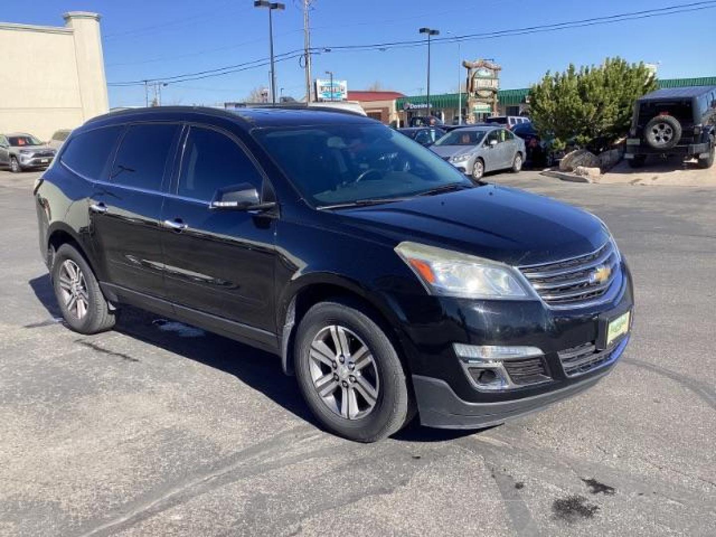 2017 Mosaic Black Metallic /Dark Titanium / Light Titanium, premium cloth Chevrolet Traverse 1LT AWD (1GNKVGKD8HJ) with an 3.6L V6 DOHC 24V engine, 6-Speed Automatic transmission, located at 1235 N Woodruff Ave., Idaho Falls, 83401, (208) 523-1053, 43.507172, -112.000488 - The 2017 Chevrolet Traverse 1LT AWD comes with a variety of features that enhance comfort, convenience, and safety. Here are some of the key features you can expect: All-Wheel Drive (AWD): Provides better traction and stability, particularly in adverse weather conditions or on rough terrain. 3.6L V - Photo#6