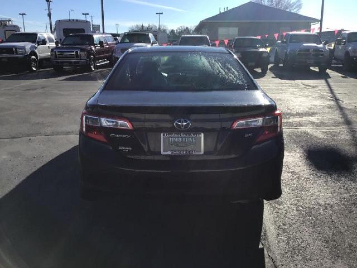 2012 Attitude Black Metallic /Black Leather Interior Toyota Camry SE (4T1BF1FKXCU) with an 2.5L L4 DOHC 16V engine, 6-Speed Automatic transmission, located at 1235 N Woodruff Ave., Idaho Falls, 83401, (208) 523-1053, 43.507172, -112.000488 - This 2012Toyota Camry SE, has 222,000 miles. Comes with cloth seats, cruise control, AM/FM CD Stereo, and power windows and locks. At Timberline Auto it is always easy to find a great deal on your next vehicle! Our experienced sales staff can help find the right vehicle will fit your needs. Our kno - Photo#3