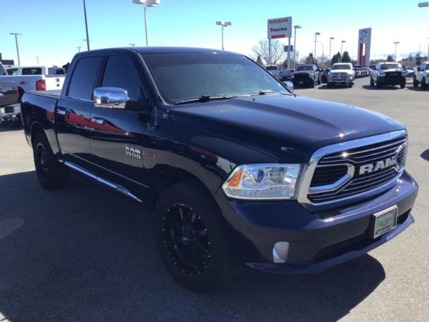 2016 True Blue Pearl Coat /Canyon Brown/Light Frost Beige, premium leather RAM 1500 Longhorn Crew Cab SWB 4WD (1C6RR7PM3GS) with an 3.0L V6 DIESEL engine, 8-Speed Automatic transmission, located at 1235 N Woodruff Ave., Idaho Falls, 83401, (208) 523-1053, 43.507172, -112.000488 - This 2016 Ram 1500 Longhorn 4x4, has the 3.0L eco diesel motor. Comes with leather interior, heated and cooled seats, blue tooth audio, sunroof, back up camera, and touch screen stereo. At Timberline Auto it is always easy to find a great deal on your next vehicle! Our experienced sales staff can he - Photo#6