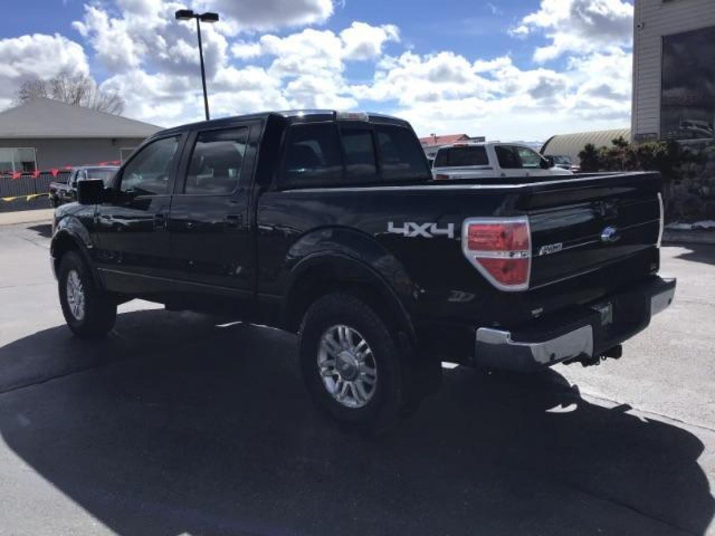 2010 BLACK /Medium Stone Leather Interior Ford F-150 Lariat SuperCrew 5.5-ft. Bed 4WD (1FTFW1EV2AK) with an 5.4L V8 SOHC 24V FFV engine, 4-Speed Automatic transmission, located at 1235 N Woodruff Ave., Idaho Falls, 83401, (208) 523-1053, 43.507172, -112.000488 - Photo#2