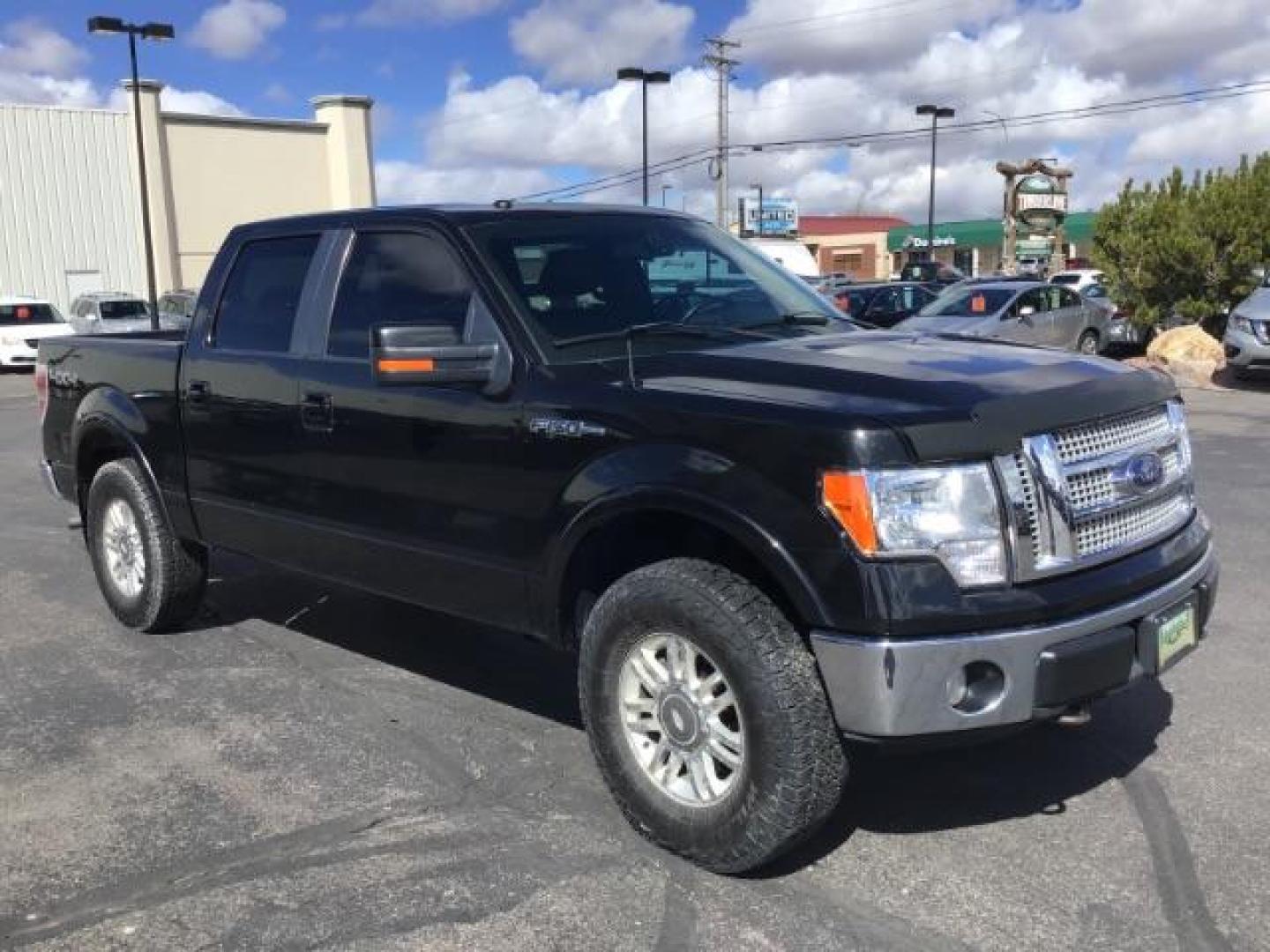 2010 BLACK /Medium Stone Leather Interior Ford F-150 Lariat SuperCrew 5.5-ft. Bed 4WD (1FTFW1EV2AK) with an 5.4L V8 SOHC 24V FFV engine, 4-Speed Automatic transmission, located at 1235 N Woodruff Ave., Idaho Falls, 83401, (208) 523-1053, 43.507172, -112.000488 - Photo#6