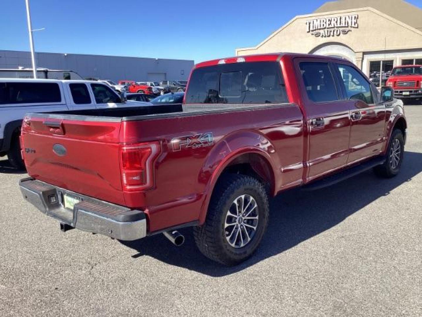 2015 RED /LEATHER Ford F-150 Lariat SuperCrew 6.5-ft. Bed 4WD (1FTFW1EG5FK) with an 3.5 V6 engine, 6-Speed Automatic transmission, located at 1235 N Woodruff Ave., Idaho Falls, 83401, (208) 523-1053, 43.507172, -112.000488 - The 2015 Ford F-150 Lariat is a well-equipped trim level of the popular Ford F-150 pickup truck. Known for its blend of luxury, capability, and technology, the Lariat trim offers a range of features. Here are some key features you might find on the 2015 Ford F-150 Lariat: Engine Options: The 2015 F - Photo#4