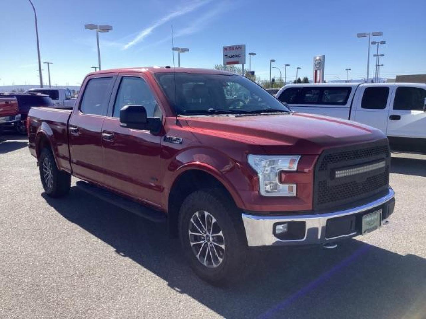 2015 RED /LEATHER Ford F-150 Lariat SuperCrew 6.5-ft. Bed 4WD (1FTFW1EG5FK) with an 3.5 V6 engine, 6-Speed Automatic transmission, located at 1235 N Woodruff Ave., Idaho Falls, 83401, (208) 523-1053, 43.507172, -112.000488 - The 2015 Ford F-150 Lariat is a well-equipped trim level of the popular Ford F-150 pickup truck. Known for its blend of luxury, capability, and technology, the Lariat trim offers a range of features. Here are some key features you might find on the 2015 Ford F-150 Lariat: Engine Options: The 2015 F - Photo#6