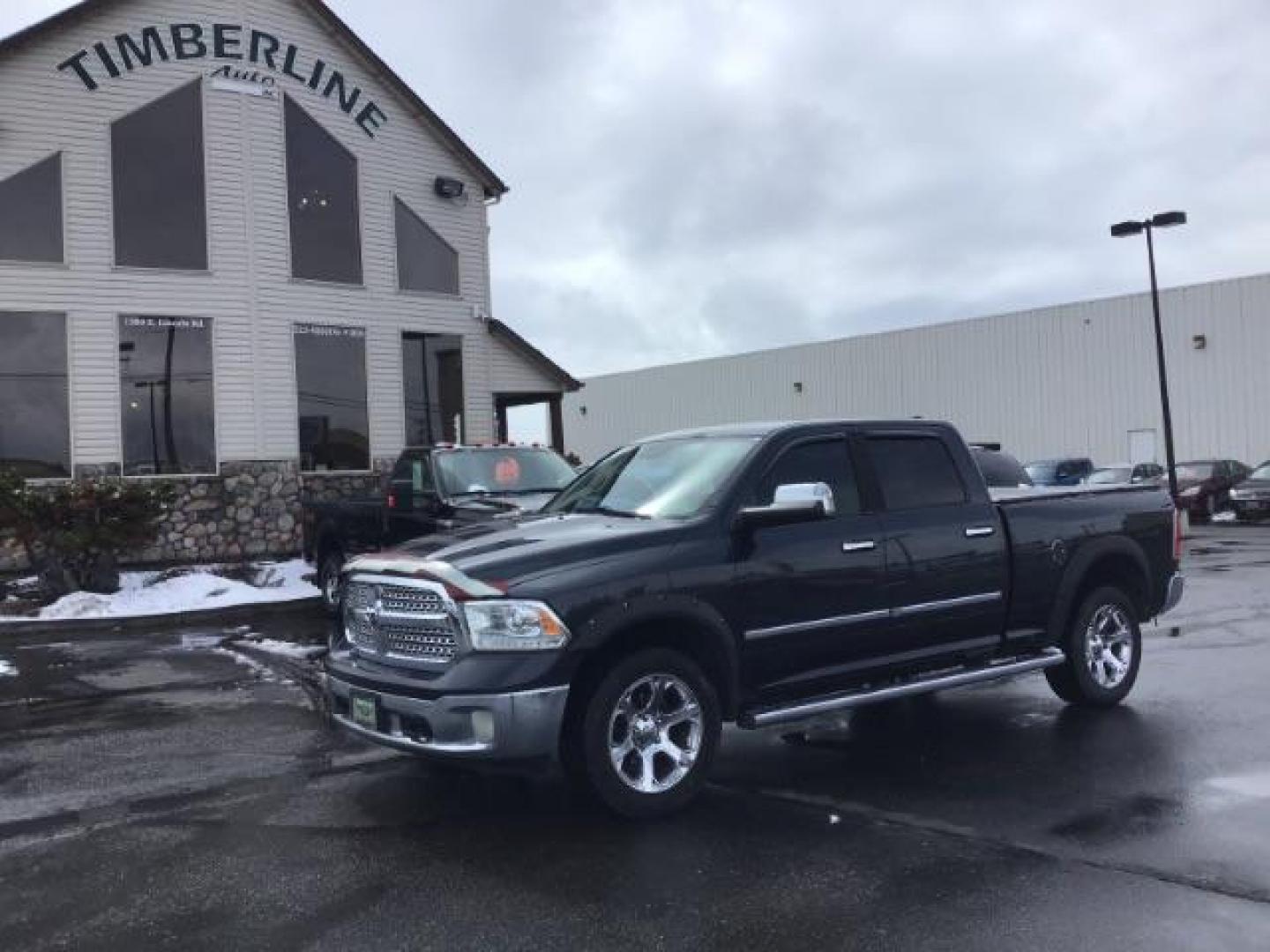 2014 RAM 1500 Laramie Crew Cab LWB 4WD (1C6RR7VT8ES) with an 5.7L V8 OHV 16V engine, 8-Speed Automatic transmission, located at 1235 N Woodruff Ave., Idaho Falls, 83401, (208) 523-1053, 43.507172, -112.000488 - This 2014 Ram 1500 Laramie 4x4, has 201,000 miles. It comes with leather interior, push button start, sunroof, blue tooth audio, back up camera, heated seats and heated steering wheel. At Timberline Auto it is always easy to find a great deal on your next vehicle! Our experienced sales staff can hel - Photo#0