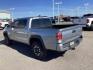 2021 Silver Sky Metallic /Cement Gray, cloth Toyota Tacoma SR5 Double Cab Long Bed V6 6AT 4WD (5TFCZ5ANXMX) with an 3.5L V6 DOHC 24V engine, 6-Speed Automatic transmission, located at 1235 N Woodruff Ave., Idaho Falls, 83401, (208) 523-1053, 43.507172, -112.000488 - Photo#2