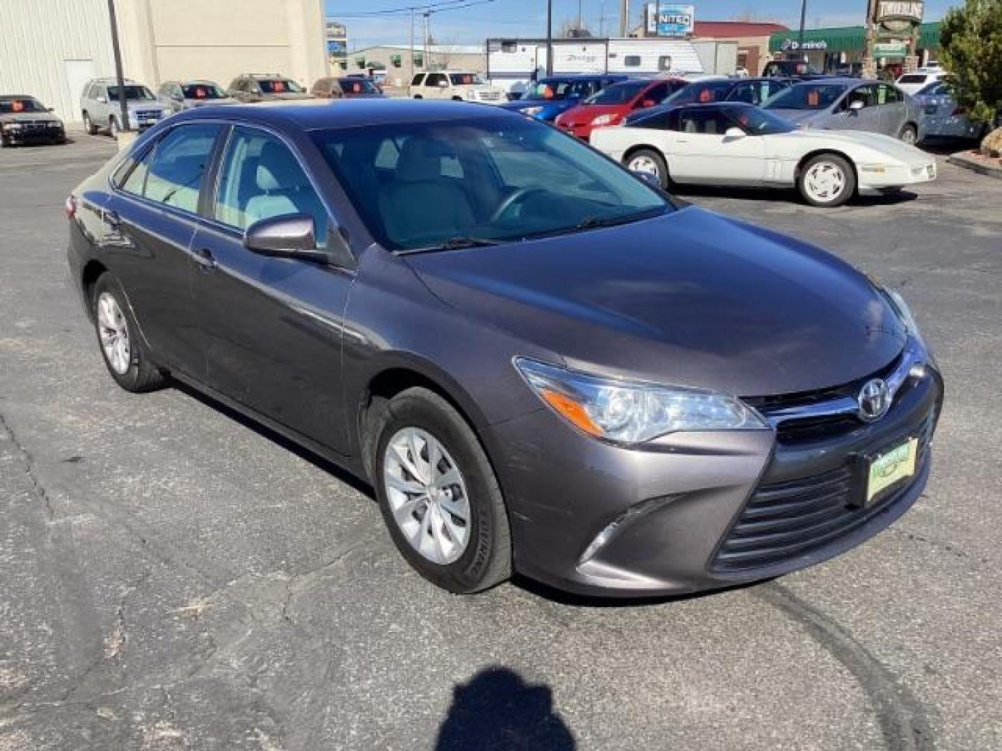 2016 Celestial Silver Metallic /Ash, cloth Toyota Camry LE (4T4BF1FK4GR) with an 2.5L L4 DOHC 16V engine, 6-Speed Automatic transmission, located at 1235 N Woodruff Ave., Idaho Falls, 83401, (208) 523-1053, 43.507172, -112.000488 - The 2016 Toyota Camry LE is a mid-level trim of the popular sedan, offering a blend of comfort, reliability, and efficiency. Here are some of the notable features you might find on the 2016 Toyota Camry LE: 2.5-Liter Four-Cylinder Engine: The Camry LE typically comes equipped with a 2.5-liter four- - Photo#6