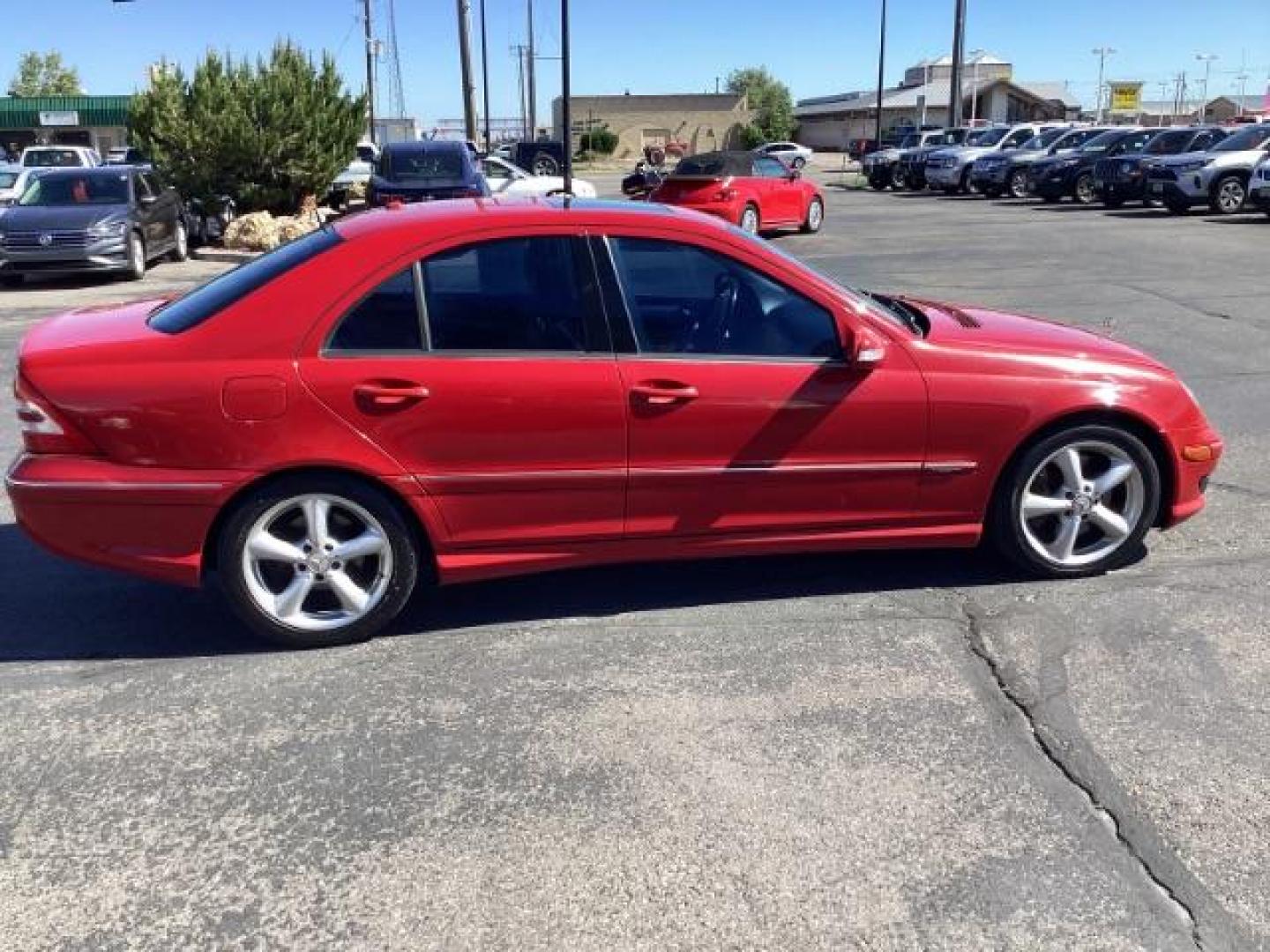 2006 Barolo Red Metallic /Black Leather Interior Mercedes-Benz C-Class C230 Sport Sedan (WDBRF52HX6F) with an 2.5L V6 DOHC 24V engine, 7-Speed Automatic transmission, located at 1235 N Woodruff Ave., Idaho Falls, 83401, (208) 523-1053, 43.507172, -112.000488 - At Timberline Auto it is always easy to find a great deal on your next vehicle! Our experienced sales staff can help find the right vehicle will fit your needs. Our knowledgeable finance department has options for almost any credit score. We offer many warranty contract options to protect you new pr - Photo#5