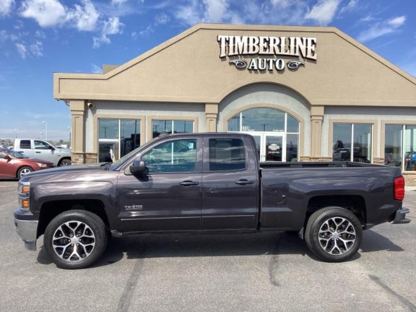 2015 Black /Dark Ash Seats w/Jet Black Interior Accents, cloth Chevrolet Silverado 1500 LT Double Cab 2WD (1GCRCREC0FZ) with an 5.3L V8 OHV 16V engine, 6-Speed Automatic transmission, located at 1235 N Woodruff Ave., Idaho Falls, 83401, (208) 523-1053, 43.507172, -112.000488 - The 2015 Chevrolet Silverado 1500 LT 4x2 is a capable and versatile full-size pickup truck designed for both work and everyday use. Here are some of its notable features: Engine Options: Typically equipped with a standard 4.3-liter EcoTec3 V6 engine, providing a balance of power and efficiency. Opt - Photo#1