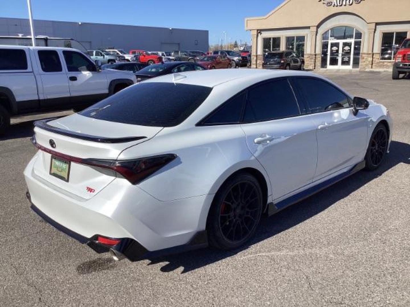 2020 Wind Chill Pearl /Black/Red, leatherette/sueded microfiber Toyota Avalon TRD (4T1FZ1FB7LU) with an 3.5L V6 DOHC 24V engine, 6-Speed Automatic transmission, located at 1235 N Woodruff Ave., Idaho Falls, 83401, (208) 523-1053, 43.507172, -112.000488 - The 2020 Toyota Avalon TRD is a performance-oriented trim level of the Toyota Avalon sedan, known for its sporty styling and enhanced driving dynamics. Here are the key features you can typically find on the 2020 Toyota Avalon TRD: Engine: Powered by a potent 3.5-liter V6 engine producing 301 horse - Photo#4