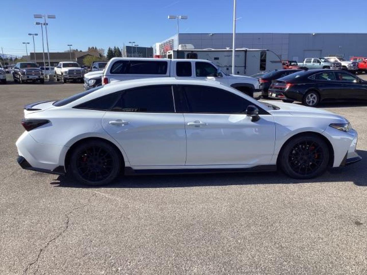 2020 Wind Chill Pearl /Black/Red, leatherette/sueded microfiber Toyota Avalon TRD (4T1FZ1FB7LU) with an 3.5L V6 DOHC 24V engine, 6-Speed Automatic transmission, located at 1235 N Woodruff Ave., Idaho Falls, 83401, (208) 523-1053, 43.507172, -112.000488 - The 2020 Toyota Avalon TRD is a performance-oriented trim level of the Toyota Avalon sedan, known for its sporty styling and enhanced driving dynamics. Here are the key features you can typically find on the 2020 Toyota Avalon TRD: Engine: Powered by a potent 3.5-liter V6 engine producing 301 horse - Photo#5