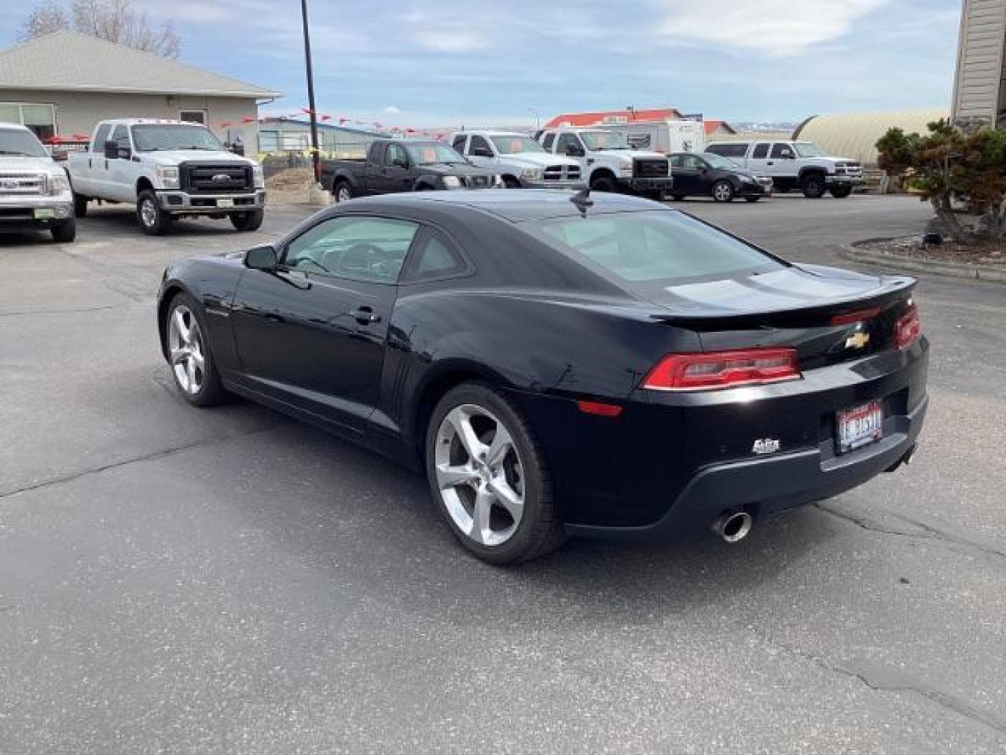 2015 BLACK Chevrolet Camaro 2LT Coupe (2G1FF1E35F9) with an 3.6L V6 DOHC 24V FFV engine, 6-Speed Automatic transmission, located at 1235 N Woodruff Ave., Idaho Falls, 83401, (208) 523-1053, 43.507172, -112.000488 - The 2015 Chevrolet Camaro 2LT RS combines the comfort and technology of the 2LT trim with the sporty styling elements of the RS package. Here are some of the key features you could find in the 2015 Chevrolet Camaro 2LT RS: 3.6-liter V6 Engine: The Camaro 2LT RS is typically powered by a 3.6-liter V - Photo#2