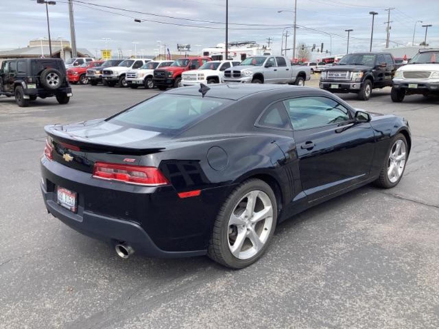 2015 BLACK Chevrolet Camaro 2LT Coupe (2G1FF1E35F9) with an 3.6L V6 DOHC 24V FFV engine, 6-Speed Automatic transmission, located at 1235 N Woodruff Ave., Idaho Falls, 83401, (208) 523-1053, 43.507172, -112.000488 - The 2015 Chevrolet Camaro 2LT RS combines the comfort and technology of the 2LT trim with the sporty styling elements of the RS package. Here are some of the key features you could find in the 2015 Chevrolet Camaro 2LT RS: 3.6-liter V6 Engine: The Camaro 2LT RS is typically powered by a 3.6-liter V - Photo#4