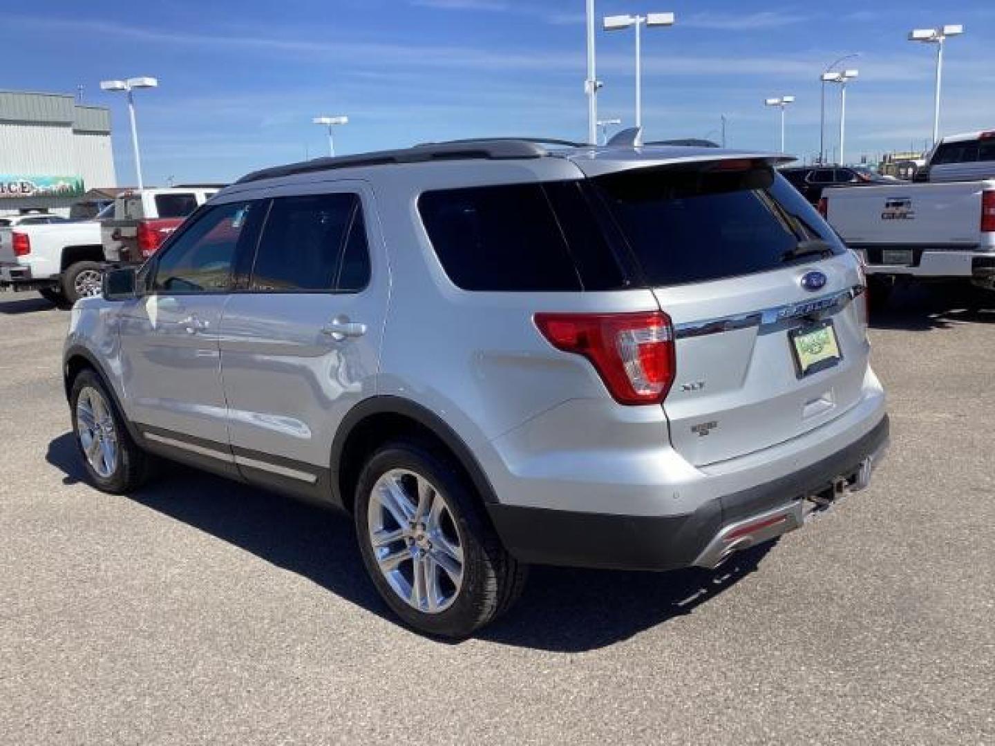 2017 Ingot Silver Metallic /Dark Earth w/Ebony Black, leather/sueded microfibe Ford Explorer XLT 4WD (1FM5K8D87HG) with an 3.5L V6 DOHC 24V engine, 6-Speed Automatic transmission, located at 1235 N Woodruff Ave., Idaho Falls, 83401, (208) 523-1053, 43.507172, -112.000488 - The 2017 Ford Explorer XLT 4x4 is a midsize SUV known for its versatility, comfort, and modern features. Here are the key features you can typically find in the 2017 Ford Explorer XLT 4x4: Four-Wheel Drive System: The Explorer XLT 4x4 comes equipped with a capable four-wheel-drive system, providin - Photo#2