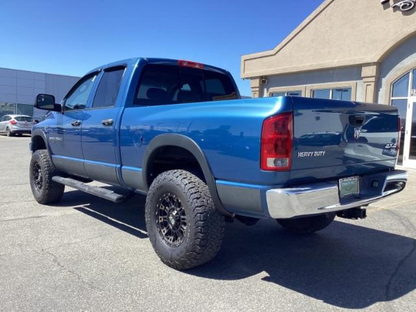 2006 Atlantic Blue Pearlcoat /Medium Slate Gray Cloth Interior Dodge Ram 2500 SLT Quad Cab 4WD (3D7KS28C36G) with an 5.9L L6 OHV 24V TURBO DIESEL engine, 6-Speed Manual transmission, located at 1235 N Woodruff Ave., Idaho Falls, 83401, (208) 523-1053, 43.507172, -112.000488 - Photo#2