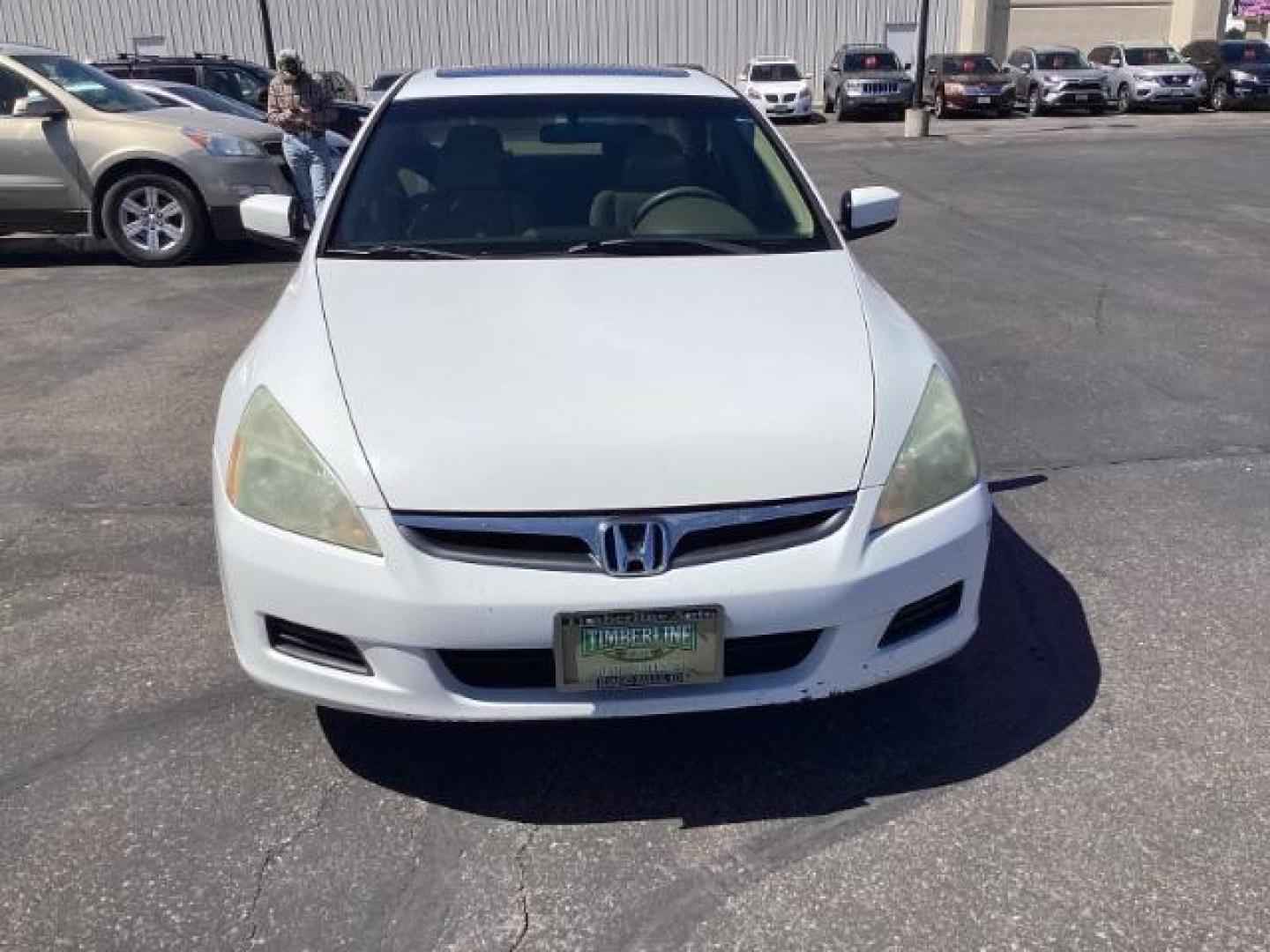 2007 Taffeta White /Gray Cloth Interior Honda Accord LX V-6 Sedan AT (1HGCM66357A) with an 3.0L V6 SOHC 24V engine, 5-Speed Automatic transmission, located at 1235 N Woodruff Ave., Idaho Falls, 83401, (208) 523-1053, 43.507172, -112.000488 - The 2007 Honda Accord LX V6 is a midsize sedan known for its reliability, comfort, and performance. Here are some of the key features you might find on the 2007 Honda Accord LX V6 trim: 3.0-liter V6 Engine: The Accord LX V6 is powered by a 3.0-liter V6 engine, providing smooth acceleration and ampl - Photo#7