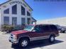 1999 Victory Red Chevrolet Tahoe 4-Door 4WD (1GNEK13R6XJ) with an 5.7L V8 OHV 16V engine, 4-Speed Automatic transmission, located at 1235 N Woodruff Ave., Idaho Falls, 83401, (208) 523-1053, 43.507172, -112.000488 - Photo#0