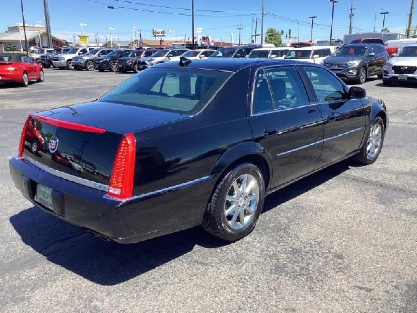 2010 Black Raven Cadillac DTS Luxury (1G6KD5EY1AU) with an 4.6L V8 DOHC 32V engine, 4-Speed Automatic transmission, located at 1235 N Woodruff Ave., Idaho Falls, 83401, (208) 523-1053, 43.507172, -112.000488 - The 2010 Cadillac DTS Luxury is a full-size luxury sedan that offers a range of premium features, a comfortable ride, and advanced technology. Here are the key features of the 2010 Cadillac DTS Luxury: Engine and Performance Engine: 4.6-liter Northstar V8 engine Horsepower: 275 hp @ 6,000 rpm Torqu - Photo#4