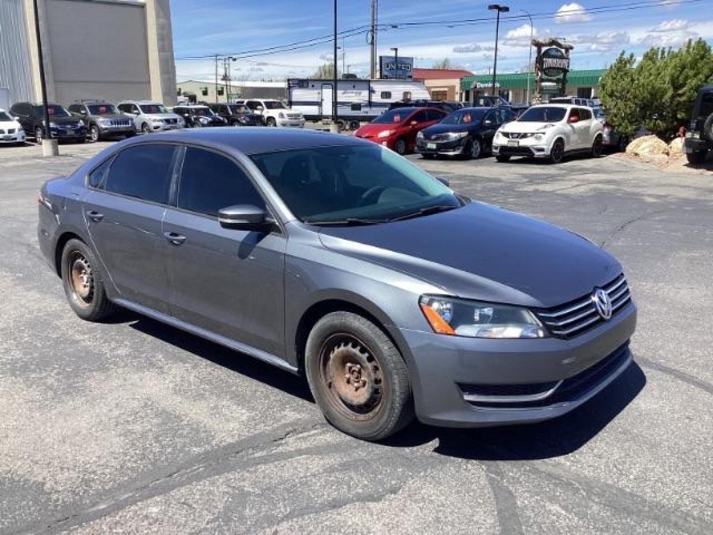 2015 GREY Volkswagen Passat NA (1VWAT7A34FC) , located at 1235 N Woodruff Ave., Idaho Falls, 83401, (208) 523-1053, 43.507172, -112.000488 - The 2015 Volkswagen Passat TSI is a midsize sedan that offers a comfortable ride, spacious interior, and a range of available features. Here's a rundown of its key features: Engine: The Passat TSI is powered by a turbocharged 1.8-liter four-cylinder engine, producing around 170 horsepower and 184 l - Photo#6